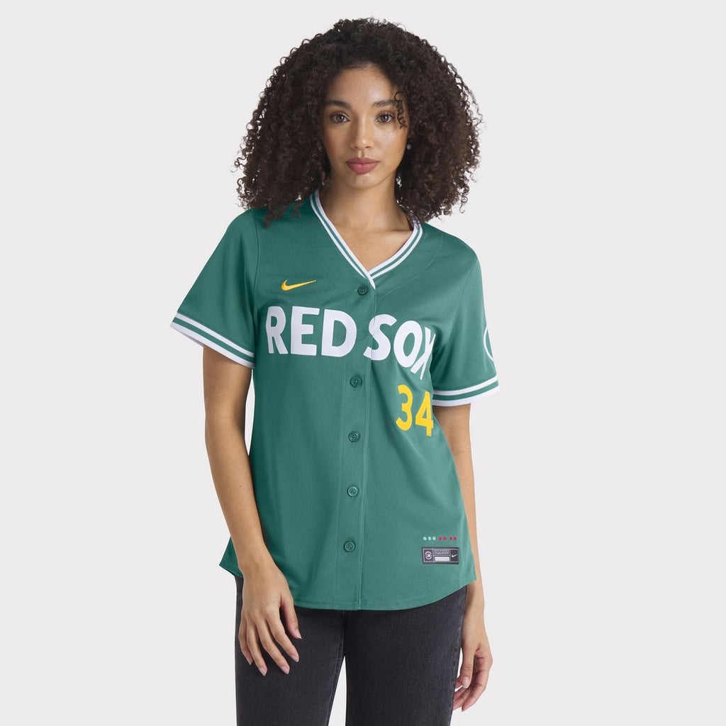 David Ortiz Boston Red Sox Nike Women's 2025 City Connect Limited Retired Player Jersey - Green