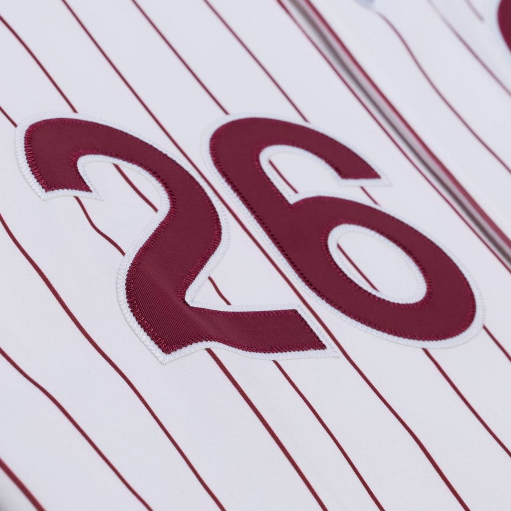 Chase Utley Philadelphia Phillies Mitchell & Ness 2003 Cooperstown Collection Authentic Jersey - White