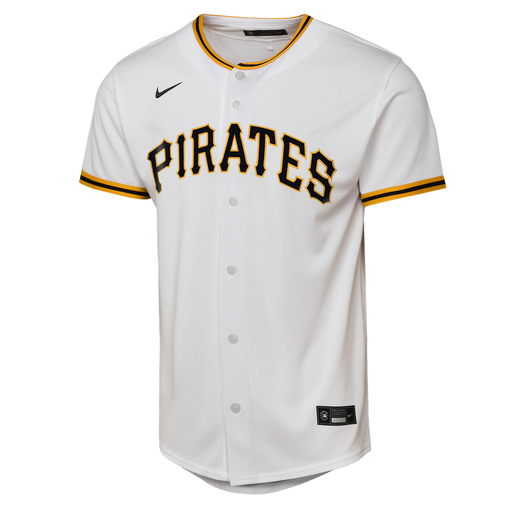Konnor Griffin Pittsburgh Pirates Nike Youth Home Replica Jersey - White