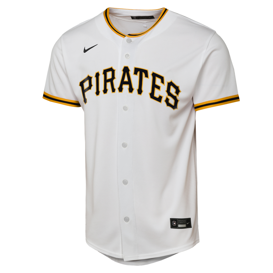 Konnor Griffin Pittsburgh Pirates Nike Youth Home Replica Jersey - White