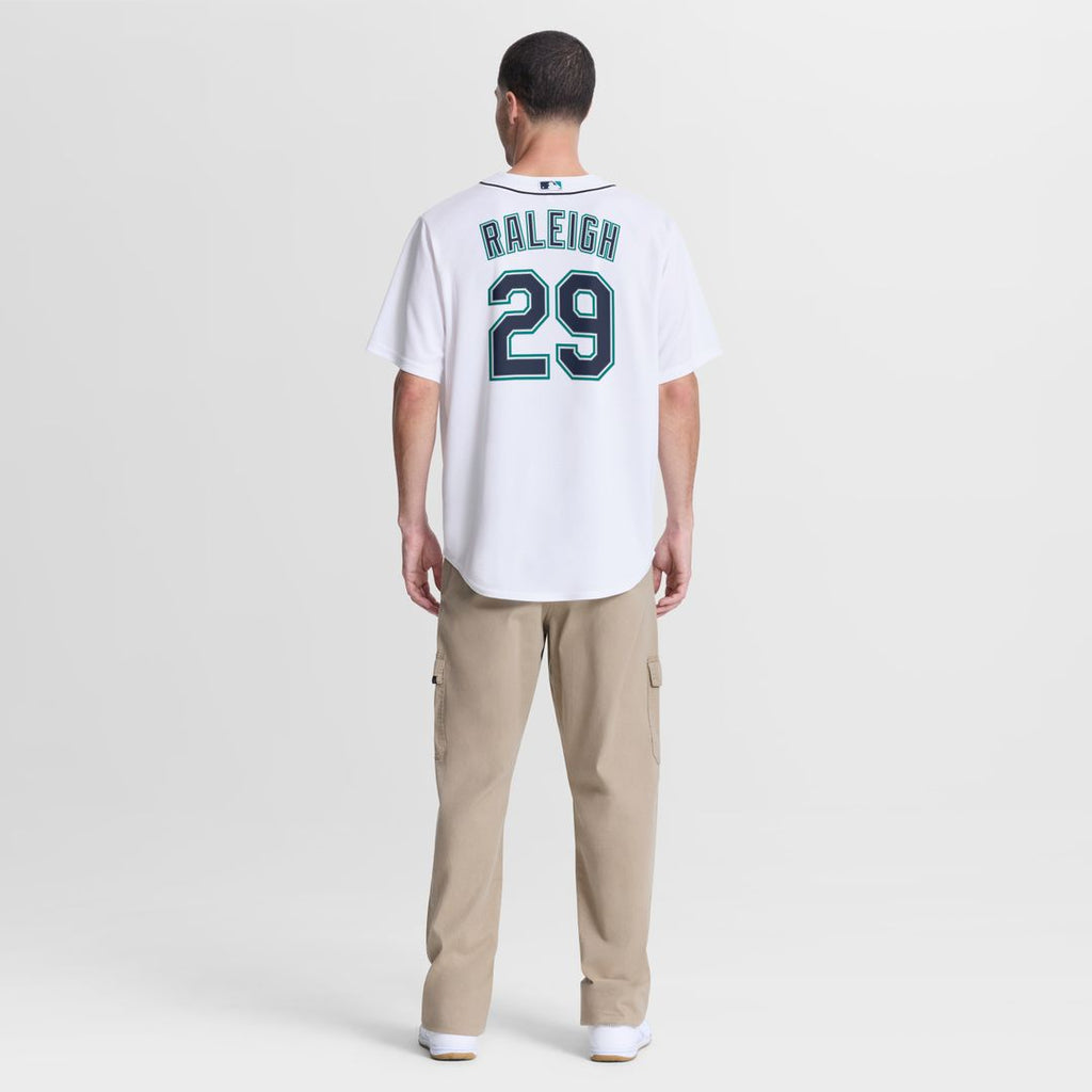 Cal Raleigh Seattle Mariners Nike Home Replica Jersey - White