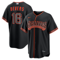 Rafael Devers San Francisco Giants Nike Alternate Replica Jersey - Black