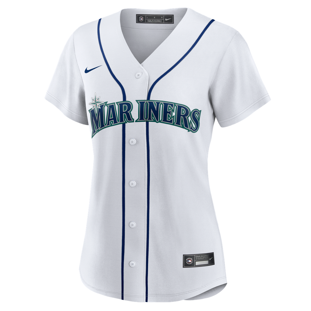 Cal Raleigh Seattle Mariners Nike Women's Home Replica Jersey - White
