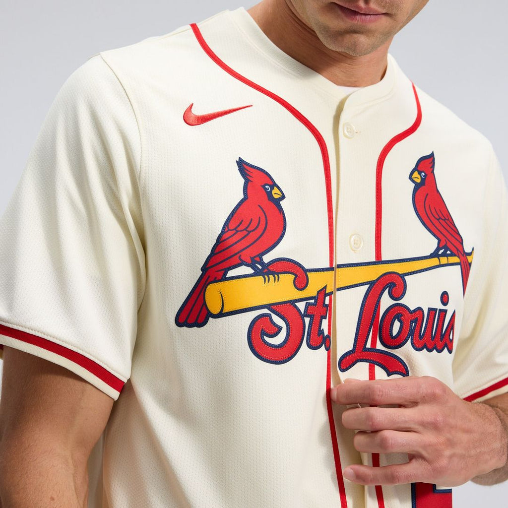 Lars Nootbaar St. Louis Cardinals Nike Alternate 2 Limited Jersey - Cream