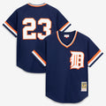 Kirk Gibson Detroit Tigers Mitchell & Ness Authentic Batting Practice Jersey - Navy