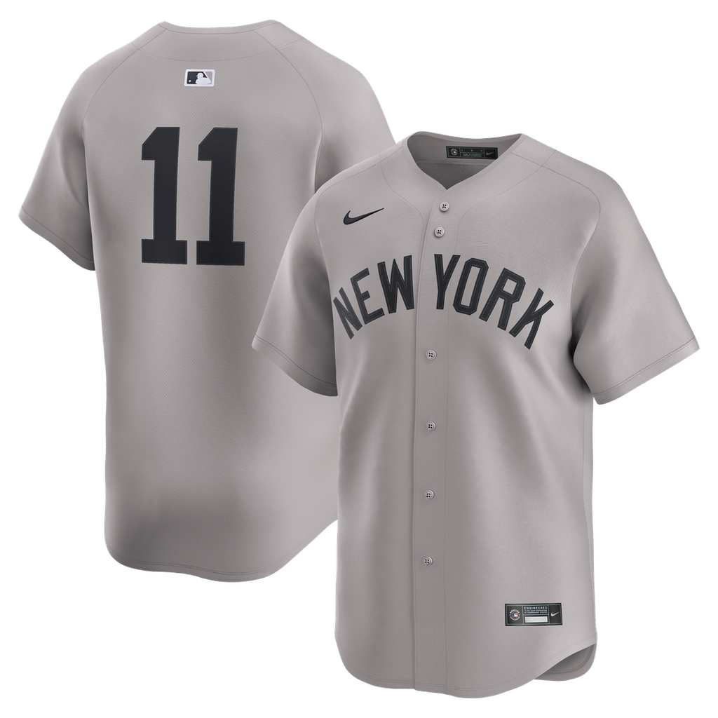 Anthony Volpe New York Yankees Nike Road Limited Player Jersey - Gray