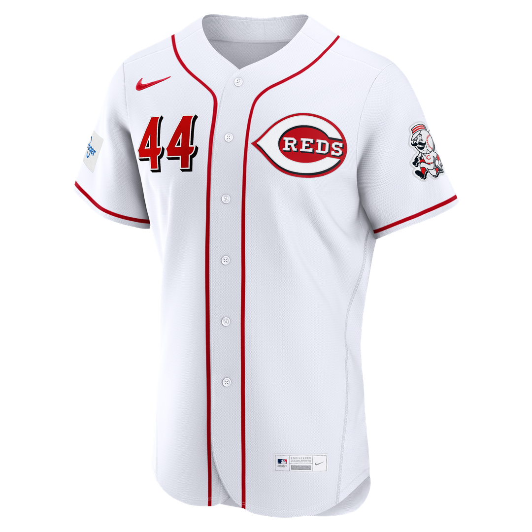 Elly De La Cruz Cincinnati Reds Nike Alternate Authentic Sponsor Patch Jersey - Red
