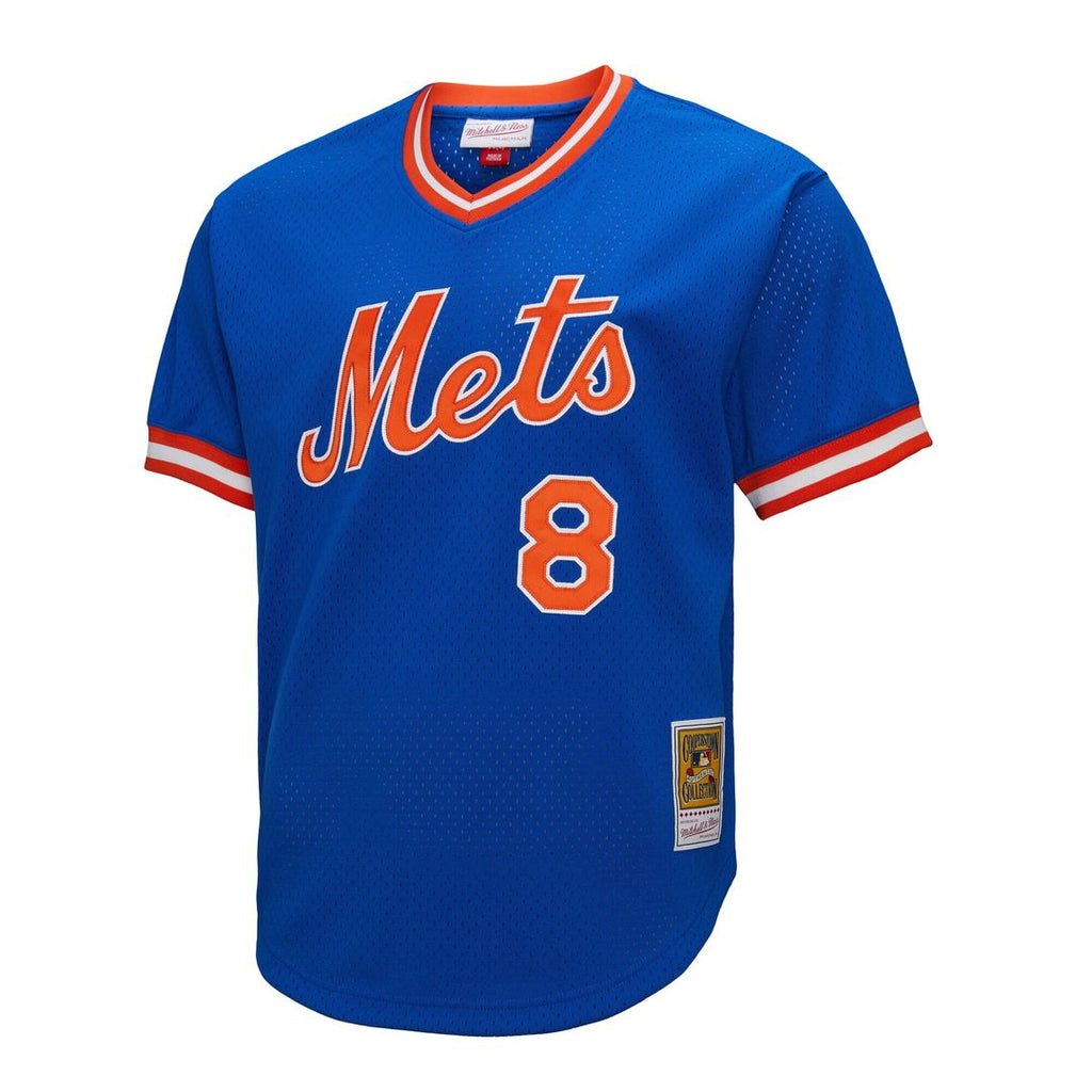 Gary Carter New York Mets Mitchell & Ness Big & Tall Cooperstown Collection Mesh Batting Practice Jersey - Royal