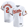 Gunnar Henderson Baltimore Orioles Nike Home Limited Player Jersey - White