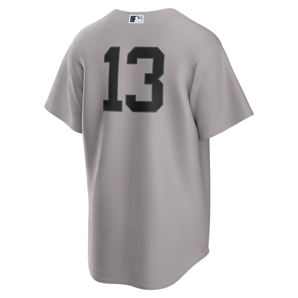 Jazz Chisholm Jr. New York Yankees Nike Road Replica Jersey - Gray