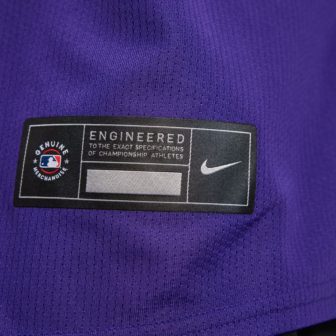 Colorado Rockies Nike Alternate Limited Jersey - Purple