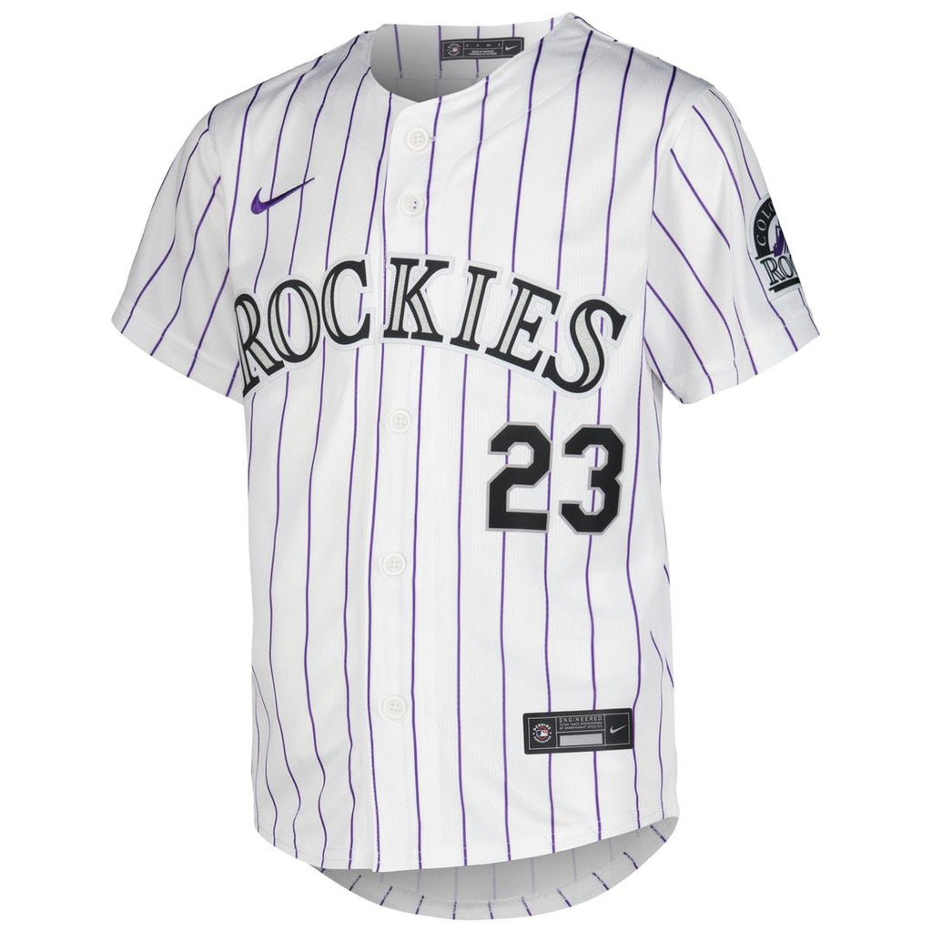 Kris Bryant Colorado Rockies Nike Youth Alternate Limited Player Jersey - Purple