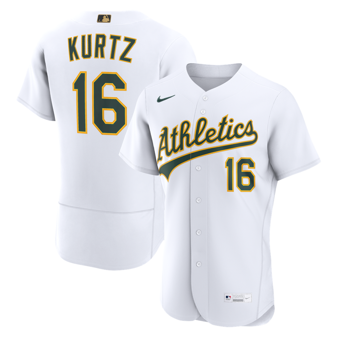 Nick Kurtz Athletics Nike MLB Awards Authentic Jersey - White