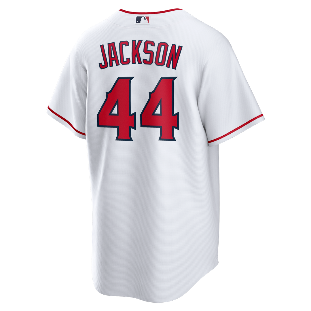 Reggie Jackson Los Angeles Angels Nike Home Retired Player Replica Jersey - White