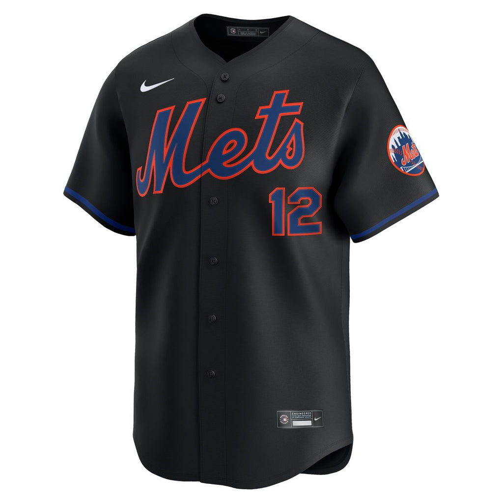 Francisco Lindor New York Mets Nike Road Limited Player Jersey - Gray