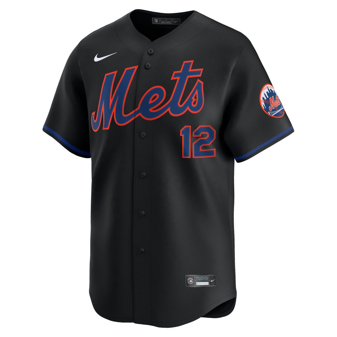 Francisco Lindor New York Mets Nike Home Limited Jersey - White