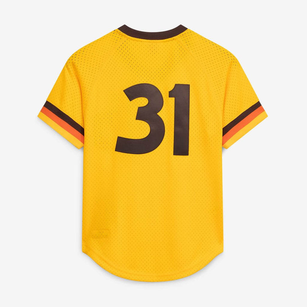 Dave Winfield San Diego Padres Mitchell & Ness Authentic Batting Practice Jersey - Gold
