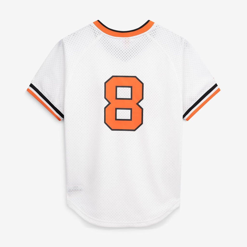 Cal Ripken Jr. Baltimore Orioles Mitchell & Ness Authentic Batting Practice Jersey - White