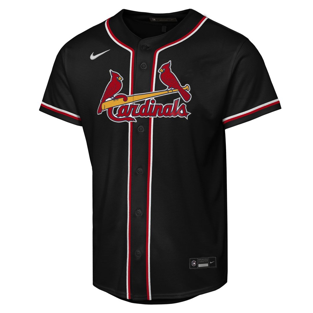 Lars Nootbaar St. Louis Cardinals Nike Youth Fashion Replica Player Jersey - Black