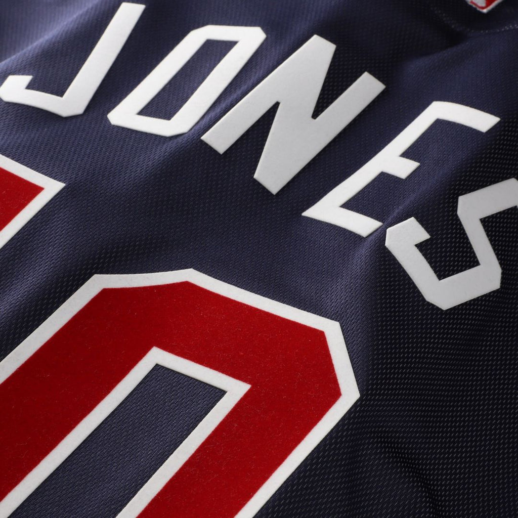 Chipper Jones Atlanta Braves Mitchell & Ness Authentic Batting Practice Jersey - Navy