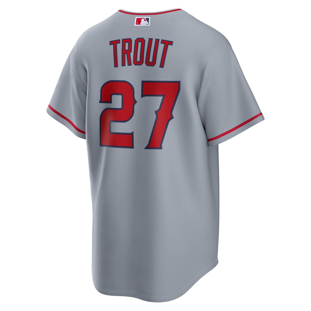 Mike Trout Los Angeles Angels Nike Alternate Replica Jersey - Red