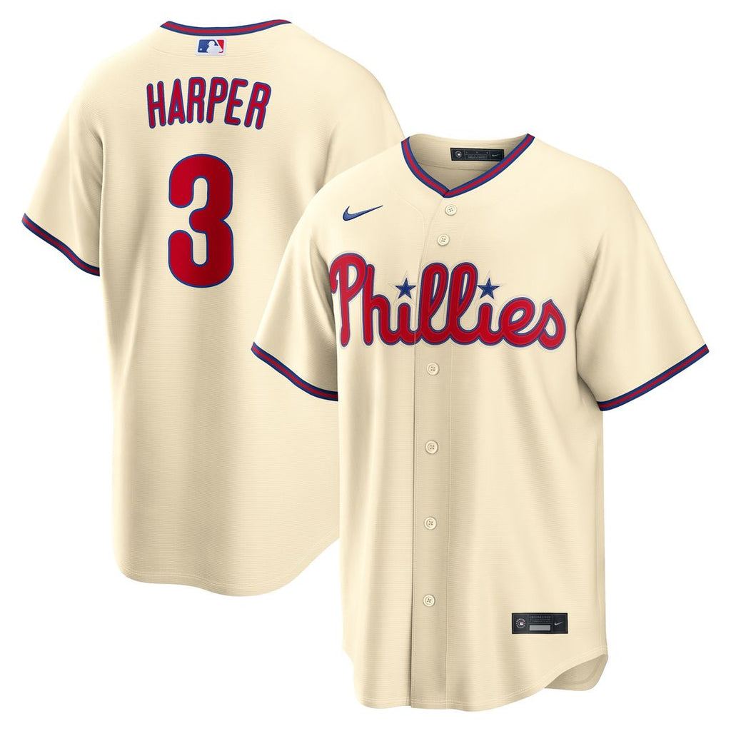 Bryce Harper Philadelphia Phillies Nike Home Replica Jersey - White