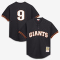 Matt Williams San Francisco Giants Mitchell & Ness Authentic Batting Practice Jersey - Black