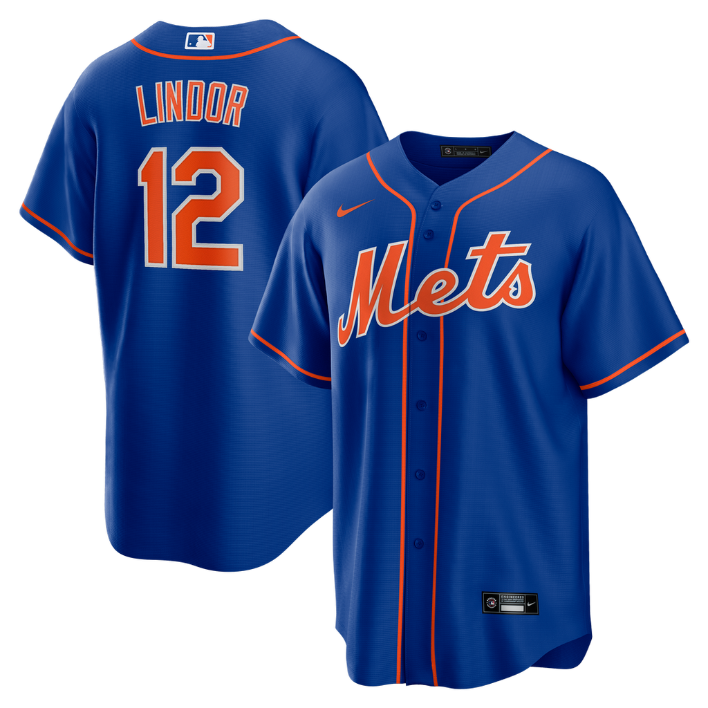 Francisco Lindor New York Mets Nike Alternate Replica Player Jersey - Royal