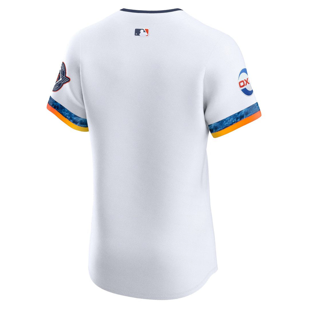 Houston Astros Nike 2025 City Connect Elite Jersey - White