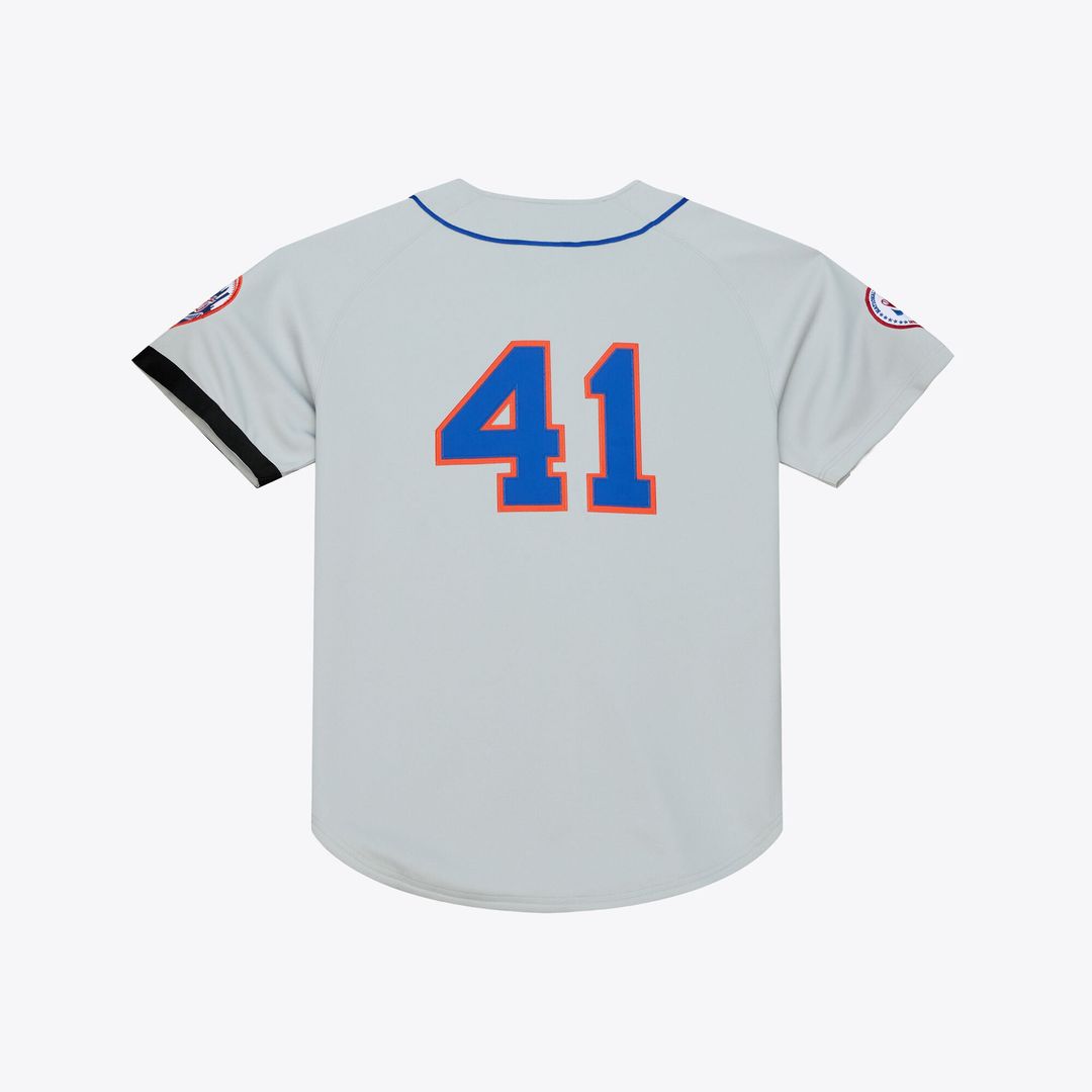 Tom Seaver New York Mets Mitchell & Ness 1976 Authentic Jersey - Gray