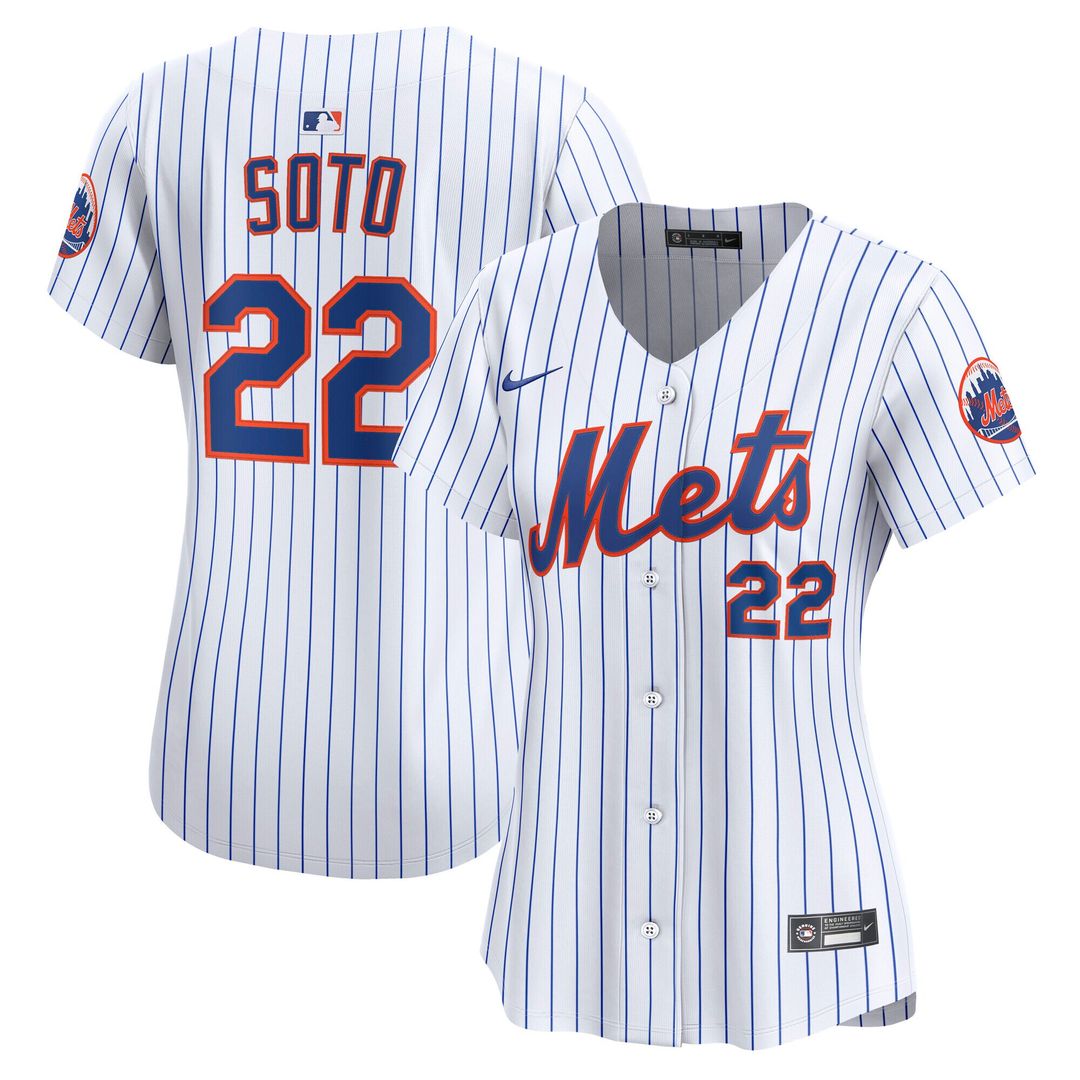 Juan Soto New York Mets Nike Women's Home Limited Jersey - White