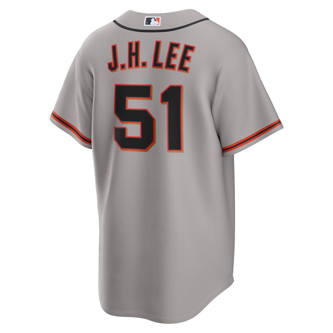 Jung Hoo Lee San Francisco Giants Nike Road Replica Jersey - Gray
