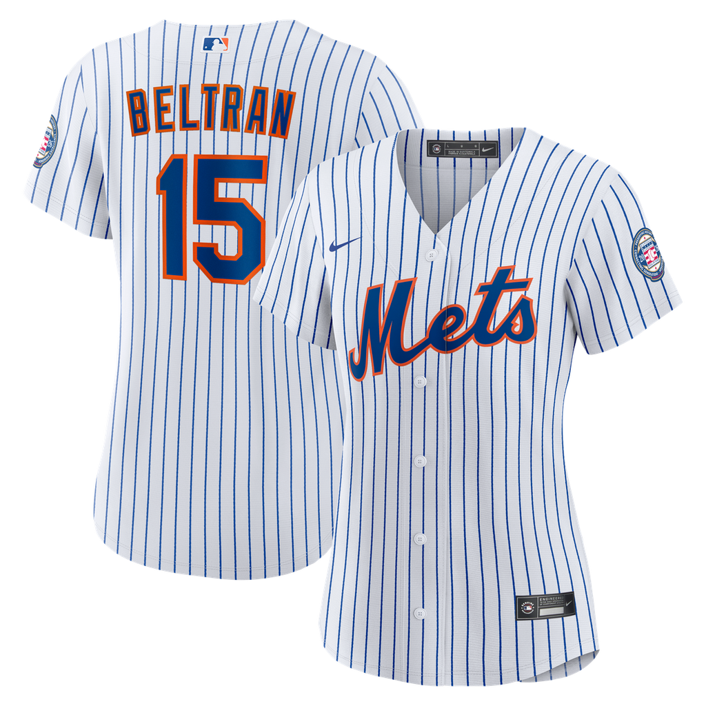 Carlos Beltran New York Mets Nike Women's 2026 Baseball Hall of Fame Retired Player Replica Jersey - White
