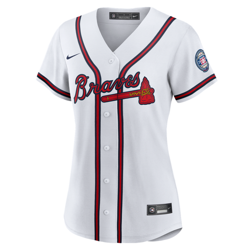 Andruw Jones Atlanta Braves Nike Women's 2026 Baseball Hall of Fame Retired Player Replica Jersey - White