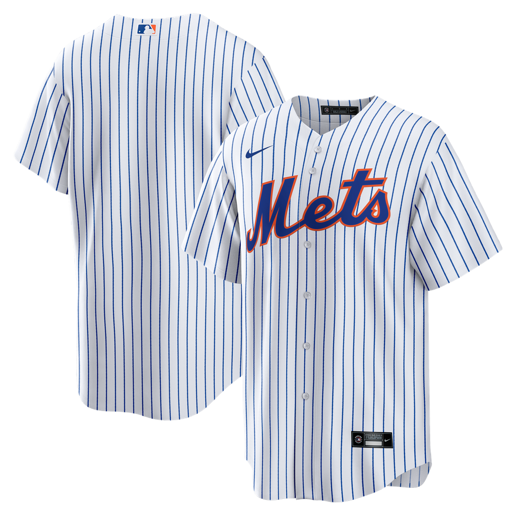 New York Mets Nike Home Big & Tall Replica Jersey - White