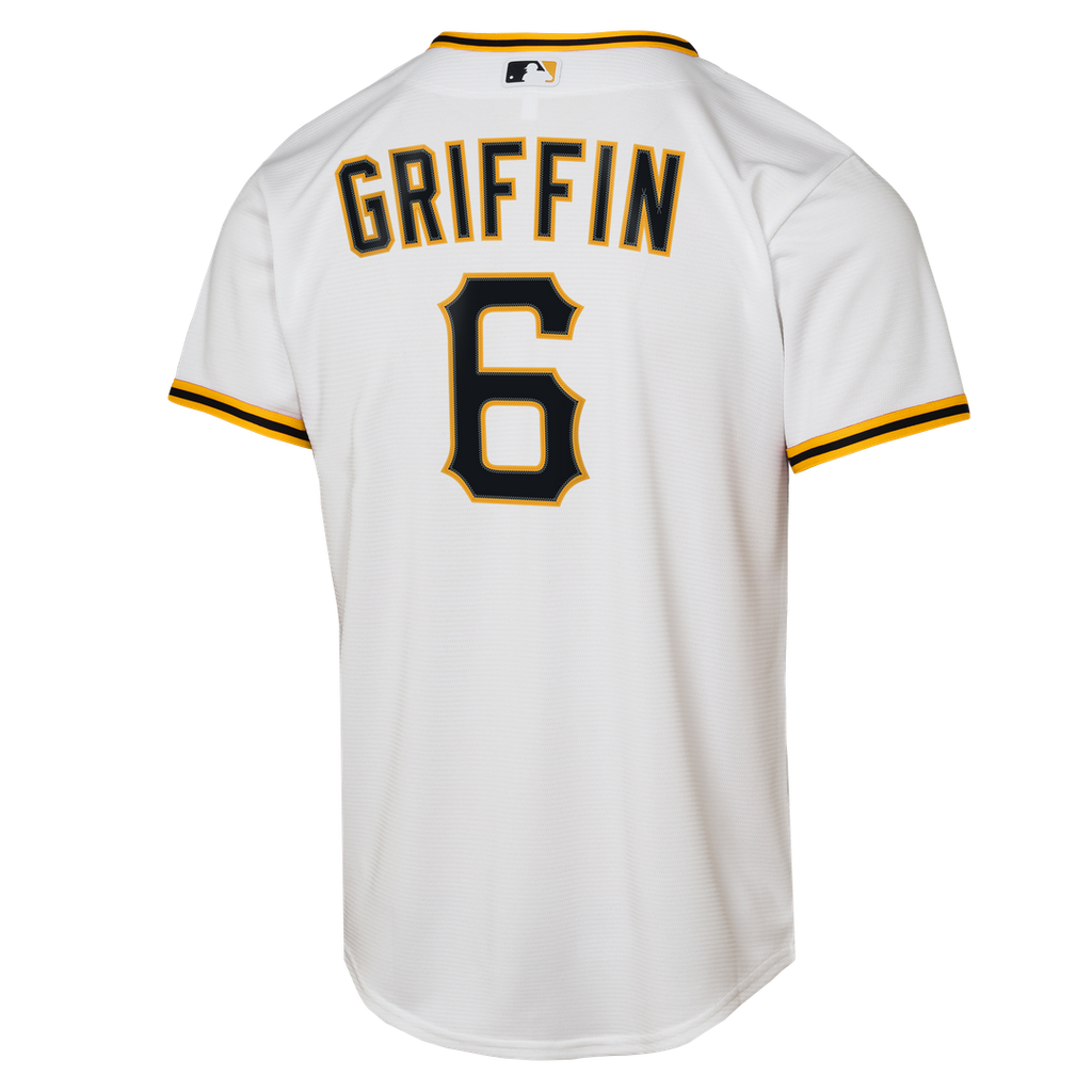 Konnor Griffin Pittsburgh Pirates Nike Youth Home Replica Jersey - White