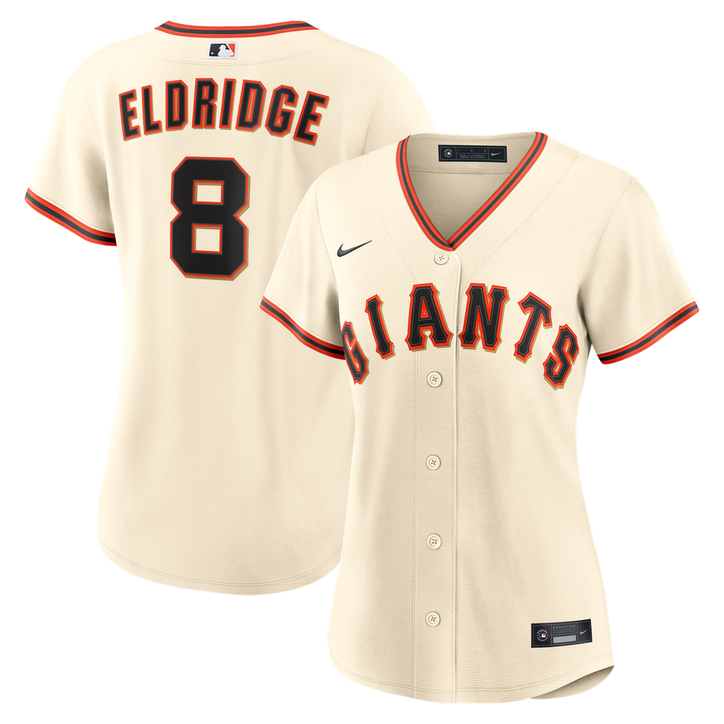 Bryce Eldridge San Francisco Giants Nike Women's Home Replica Jersey - Cream
