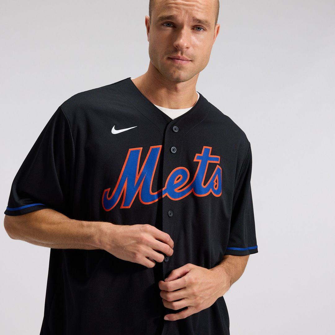 Starling Marte New York Mets Nike Alternate Replica Jersey - Black