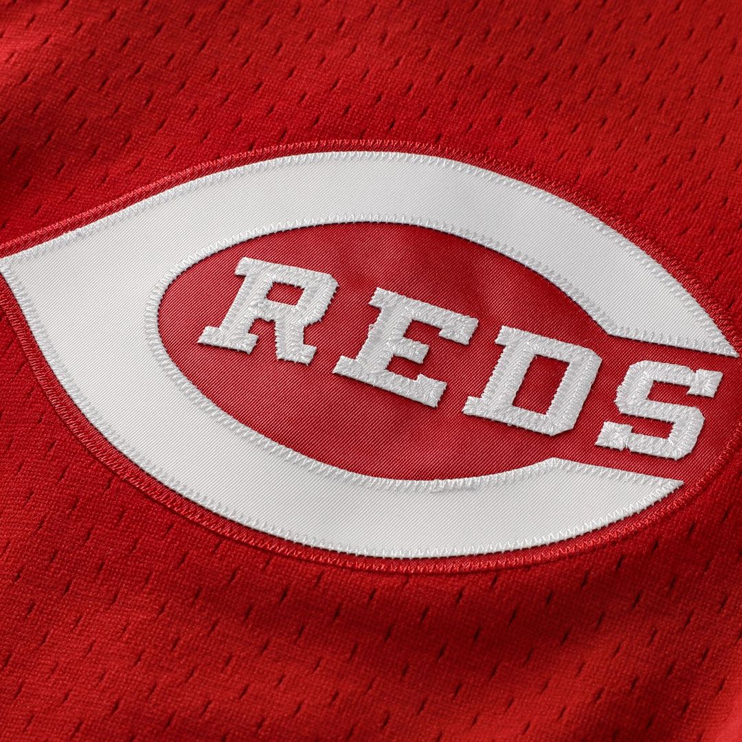 Johnny Bench Cincinnati Reds Mitchell & Ness Authentic Batting Practice Jersey - Scarlet