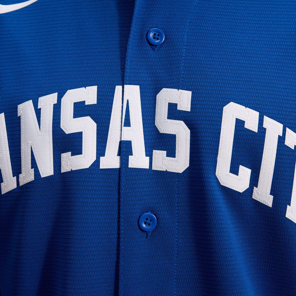 Kansas City Royals Nike Road Replica Team Jersey - Gray
