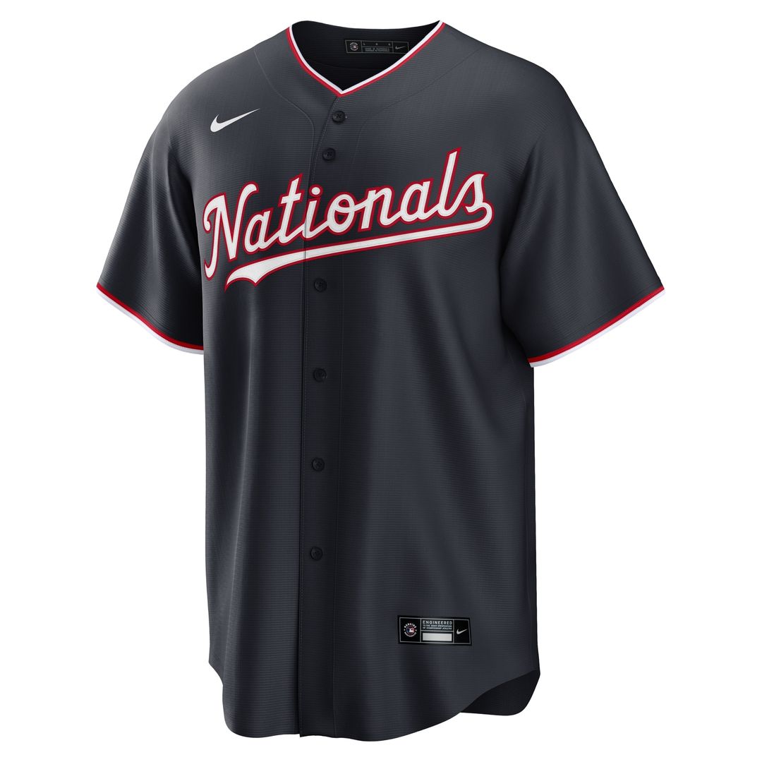Dylan Crews Washington Nationals Nike Alternate Replica Jersey - Navy