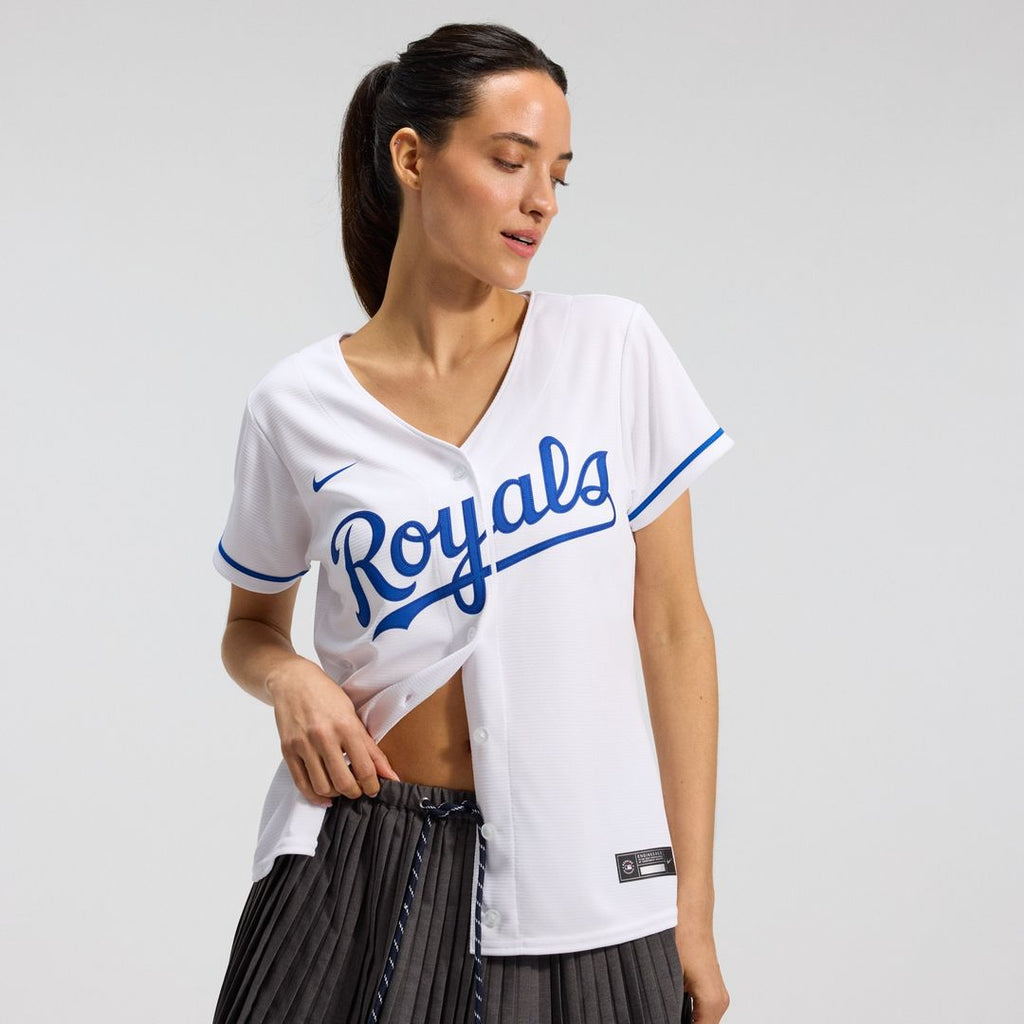 Kansas City Royals Nike Women's Home Replica Team Jersey - White