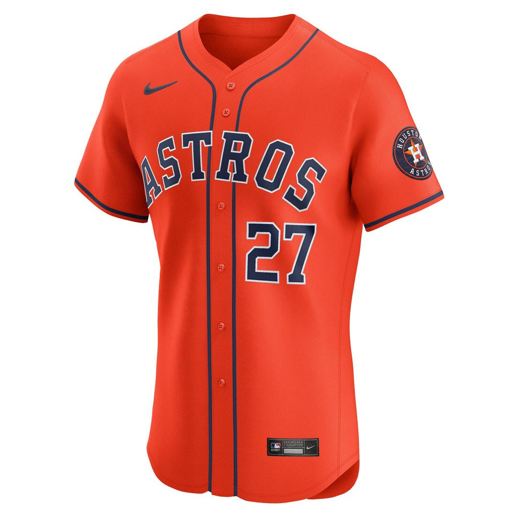 Jose Altuve Houston Astros Nike Alternate Elite Player Jersey - Orange
