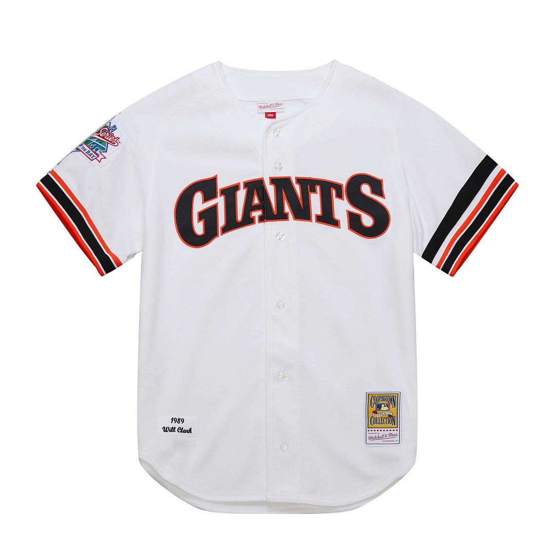 Will Clark San Francisco Giants Mitchell & Ness Cooperstown Collection 1989 Authentic Jersey - White