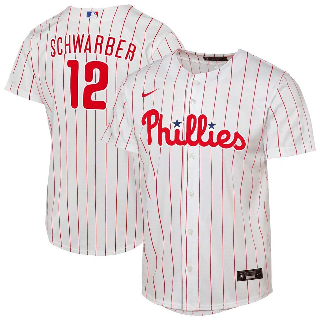 Kyle Schwarber Philadelphia Phillies Nike Youth Replica Jersey - White