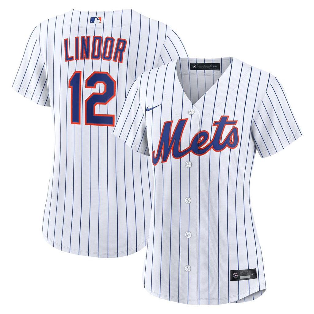 Francisco Lindor New York Mets Nike Women's Alternate Replica Jersey - Black