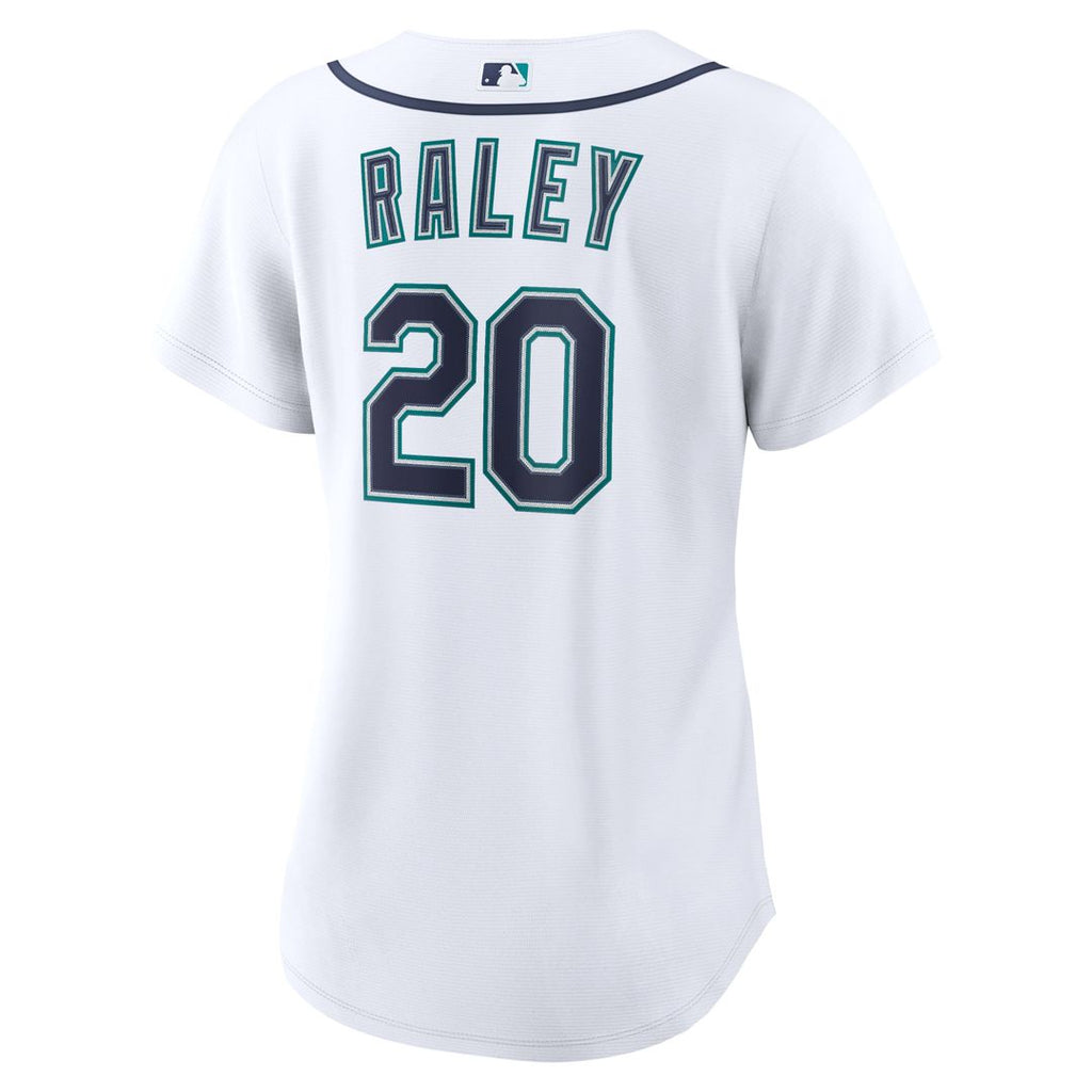 Luke Raley Seattle Mariners Nike Women's Home Replica Jersey - White