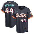 Joe Musgrove San Diego Padres Nike 2026 City Connect Stadium Jersey - Obsidian