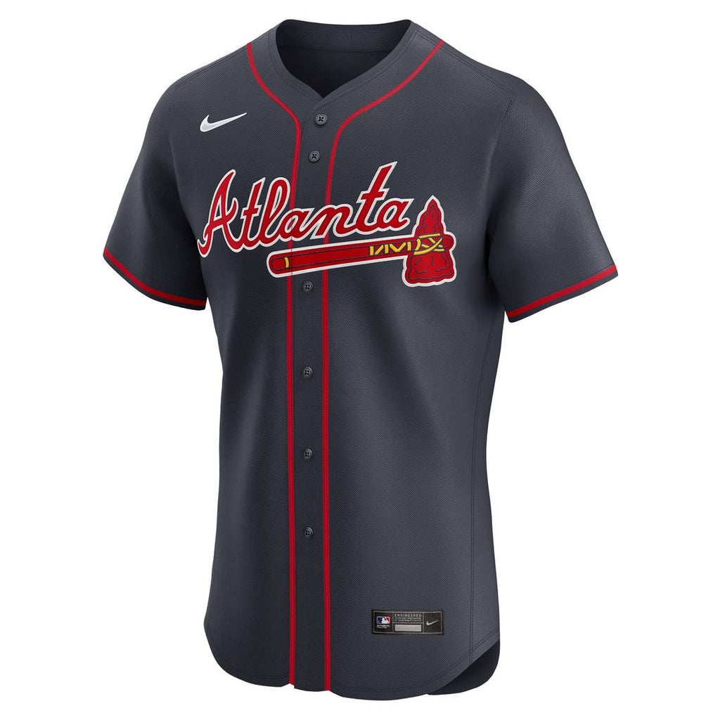 Ronald Acuña Jr. Atlanta Braves Nike Alternate 2 Elite Jersey - Red