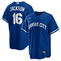 Bo Jackson Kansas City Royals Nike Alternate 2 Replica Jersey - Rush Blue